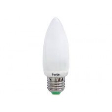 Лампа ELC73 свеча 11W E27 4000 Feron